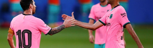 Messi lõi Barcelona võidumängus kaks väravat