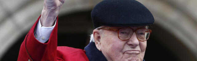 Suri Prantsuse rahvuslaste kauaaegne liider Jean-Marie Le Pen