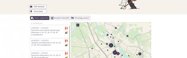 Tartu liikluspiirangute info koondati ühele veebilehele