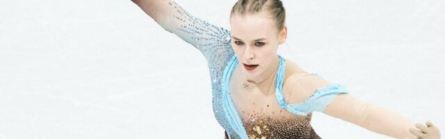 Eesti lipukandjad Milano-Cortina olümpiamängude lõputseremoonial on Petrõkina ja Liiv