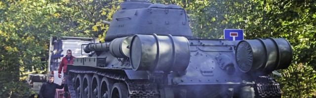 Sõjamuuseumi tank remonditi Saaremaal liikumiskõlbulikuks