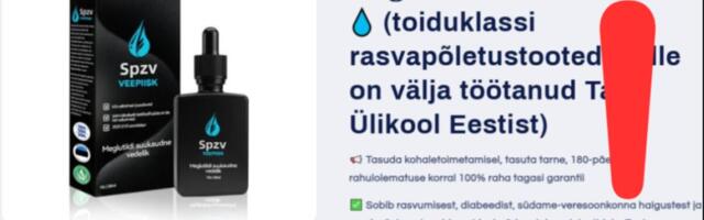 Hoiatus: ravimiameti sümboolikat kasutatakse eksitavas reklaamis