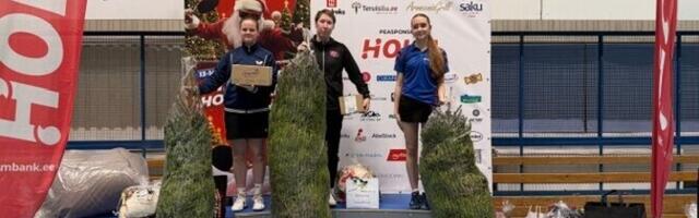 Rahvusvahelisel lauatenniseturniiril jäid võidu koju