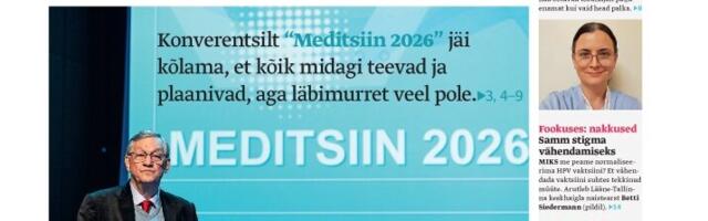 Meditsiiniuudised 20.01.2026