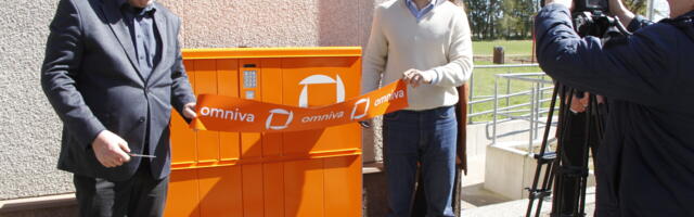 Omniva avas Kullamaal pakiautomaadi