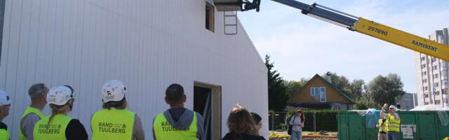 Строительство нового дома в Нарве попечения вошло в заключительную фазу