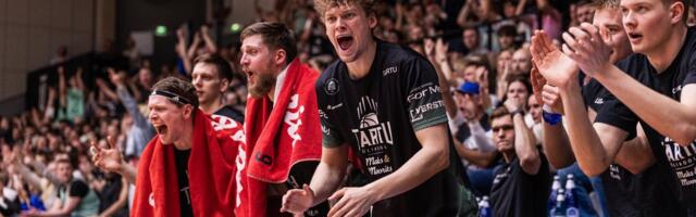 TIPPHETKED JA FOTOD | Tulega mänginud Tartu Ülikool alistas Pärnu kolmandat korda ja murdis finaali