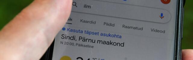 EESTI ESIMENE RIIKLIK ILMAÄPP SAI AASTASEKS
