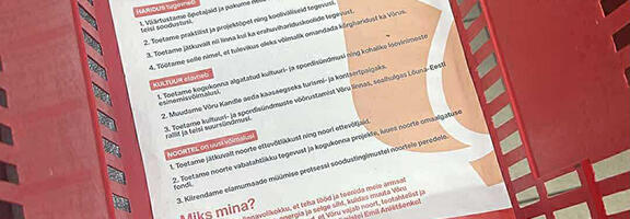 PILTUUDIS: Punaste pealetung Võrus