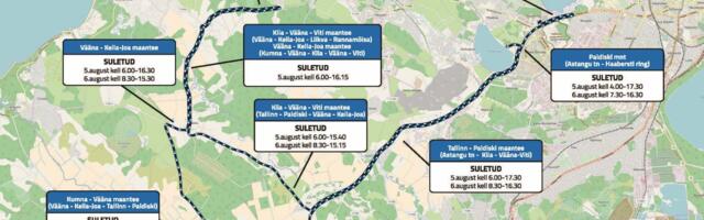 Ironman Tallinn toob nädalavahetusel kaasa ajutisi liikluse ümberkorraldusi