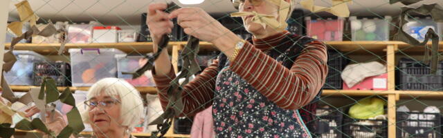 Haapsalu naised punuvad neljandat aastat varjevõrke