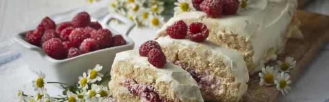 NÄDALA KOOK | Vaarika-mascarpone rull