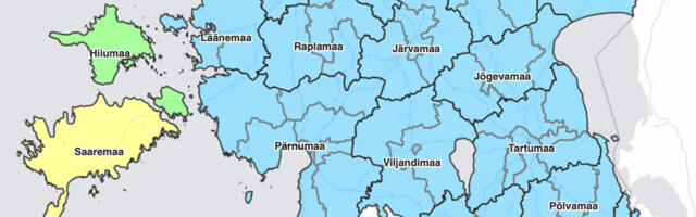 Eesti jaoks on välja töötatud uus tuleohukaart