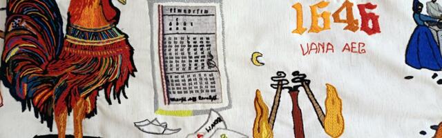 Tartu Linnaraamatukogus saab tikkida raamatuaasta vaipa