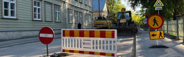 Uuel nädalal on liikluspiirangud Tartus Kesk Kaare ja Lao tänavatel