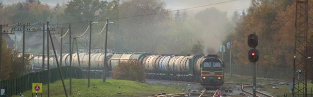 Eesti raudtee kaubaveo maht kukkus kõvasti