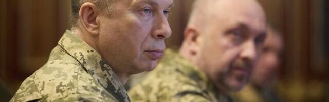 SÕJAPÄEVIK (721. päev) | Ukraina armee uus ülemjuhataja sõnastas põhilise eesmärgi: peame sõja lõpetama oma piirideni jõudmisega