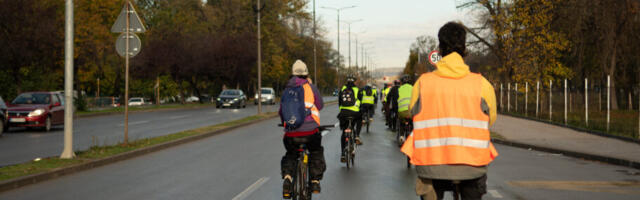 Studenti krenuli biciklima iz Niša u Novi Sad na veliki protest