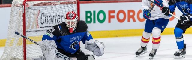 FOTOD | Kõhuviirusega maadelnud Eesti jäähokikoondis ei jätnud hispaanlastele mänguruumi