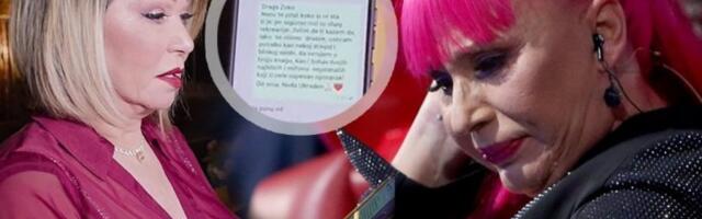 ŠTA JE ZORICA BRUNCLIK ODGOVORILA NEDI UKRADEN? Pevačica pokazala prepisku s bolesnom koleginicom (VIDEO)