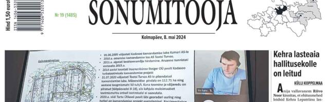 Sõnumitoojas 8. mail