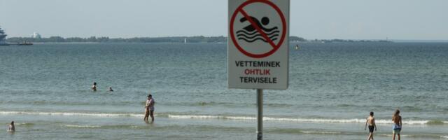 GALERII | Inimesed vilistavad terviseameti hoiatusele ja ujuvad Inglirannas fekaalselt reostunud vees