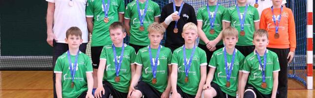 Aru­kü­la U13 kä­si­pal­lu­rid võit­sid Ees­ti MV pronks­me­da­li