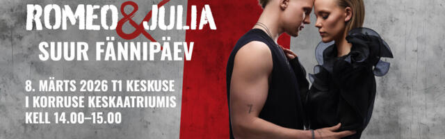 Rokkmuusikali „Romeo & Julia“ staarid esinevad naistepäeval T1 keskuses