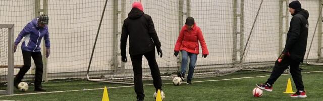 Kristiines toimus esimene eakate jalgpallitreeningute hooaeg