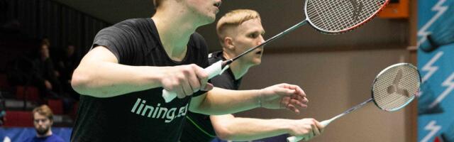 Sulgpalli Eesti meespaarid kolmekesi poolfinaalis!