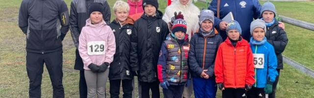Jõulumäe metsajooksul olid meie jooksjad väga edukad