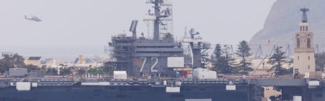 USA lennukikandja läheneb Iraani rannikule