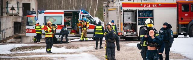 GALERII Kümmekond kiirabibrigaadi osales Väike-Maarjas toimunud suurõppusel