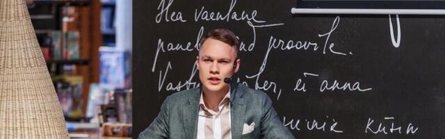 Hüpnotisöör Ants Rootslane esitles menuraamatut «Seitsme põlve müsteerium»