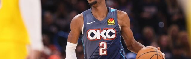 Thunderi täht Shai Gilgeous-Alexander valitakse teist aastat järjest NBA kõige väärtuslikumaks mängijaks