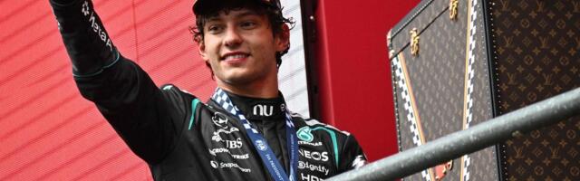 Belgia GP_ Russell põrkas avaringil kokku Hamiltoniga ja katkestas, Antonelli võttis kuuenda võidu