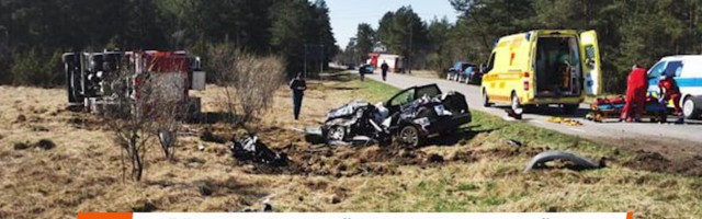 Reporter: Päästeauto ja sõiduauto kokkupõrkes sai naine viga