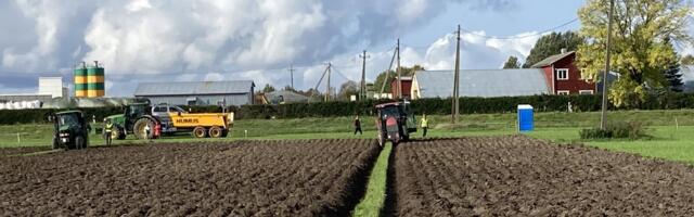 Künnivõistlusi soosisid head põllud ja ilus ilm