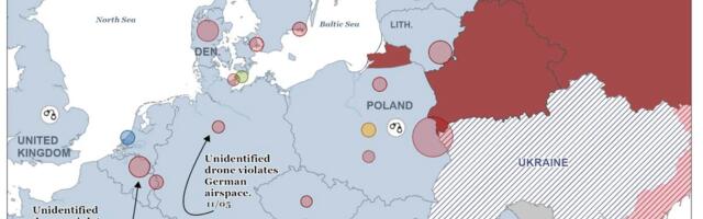 SÕJAPÄEVIK (1354. päev) | ISW: Tundmatud droonid Euroopa linnades on Venemaa viis valmistuda Vene-NATO sõjaks