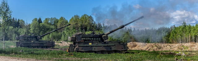 Suurtükiväelaste Terasvihm hävitas sihtmärgid ja tõestas pataljoni lahingvalmidust