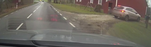 Reporter: 180 km/h kihutanud juht üritas lõpuks jooksujalu põgeneda