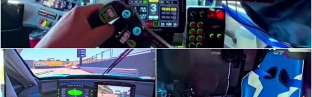 San mnogih gejmera: Kamiondžija koji igra profesionalne trke u pokretu!