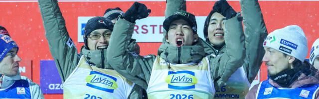 Jaapan teenis lennumäe võistkonnavõistluses ajaloolise MM-tiitli
