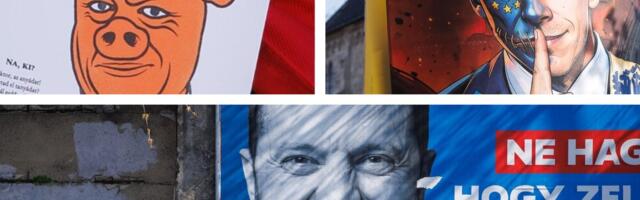FOTOD | Ungari valimiskampaania on üliräpane. Opositsiooni kujutatakse reeturina, Orbánit orikana