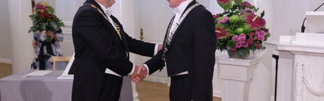 Tartu Ülikooli rektor Toomas Asser andis ametivande