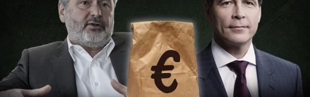 Suurärimehed omavahel. Ühel suveõhtul anti Pärnumaa bussipeatuses üle paberkott poole miljoni euroga