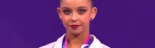 Ukraina lippu ja hümni põlastanud 15-aastane Vene võimleja sai hoiatuse