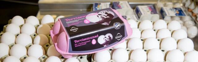 Munadest on nappus käes
