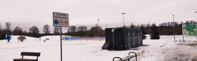 Tähtvere spordipargis on külastajatele avatud mugavustega välitualett