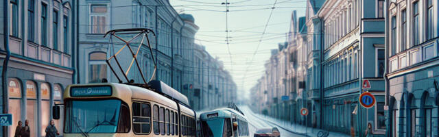 Tallinlanna koges trammi ja auto kokkupõrget: käis pauk ja jäime seisma